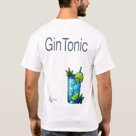 Gin Tonic T-Shirt – Crisp Botanical Cocktail Tシャツ