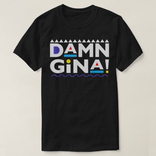 Gina 90s tシャツ (デザイン正面)