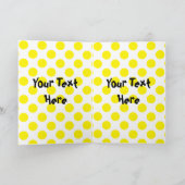 Ginetteによるカスタマイズ可能なボンボヤーグリーティングカード カード (内部)