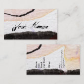 Ginetteの手際の良いカスタマイズ可能な名刺 名刺 (正面/裏面)