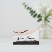 Ginetteの手際の良いカスタマイズ可能な名刺 名刺 (スタンド正面)