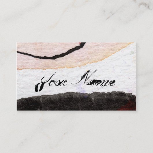 Ginetteの手際の良いカスタマイズ可能な名刺 名刺 (正面)