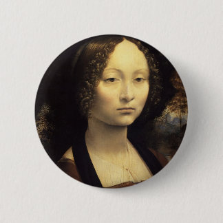 Ginevraのde Benci 缶バッジ