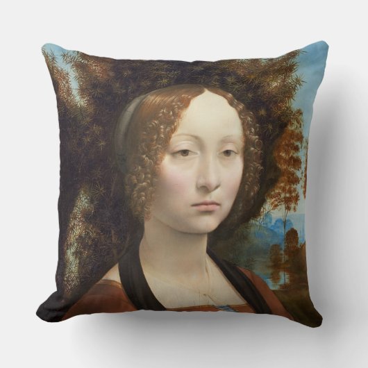 Ginevraのde Benci、c. 1474年- 78 クッション (正面)