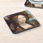 Ginevraのde Benci、c. 1474年- 78 コースター (左側)