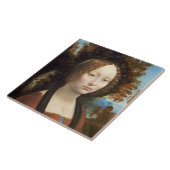 Ginevraのde Benci、c. 1474年- 78 タイル (側面)