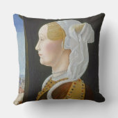 Ginevra Bentivoglio、c. 1474年- 77 クッション (裏面)