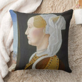 Ginevra Bentivoglio、c. 1474年- 77 クッション (ブランケット)