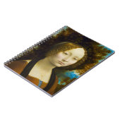 Ginevra de' Benci by Leonardo da Vinci ノートブック (左側)
