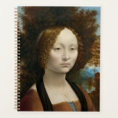 Ginevra de Benci by Leonardo da Vinci プランナー手帳 (正面)