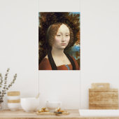 Ginevra de' Benci, c.1474- 78 ポスター (キッチン)