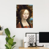 Ginevra de' Benci, c.1474- 78 ポスター (ホームオフィス)