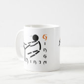 Gingaの忍者 コーヒーマグカップ (正面左)