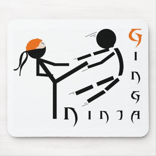 Gingaの忍者 マウスパッド (正面)