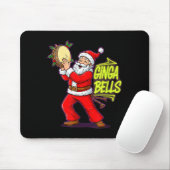Ginga Bells Santa Brazilian Party Holiday Christma マウスパッド (マウス)