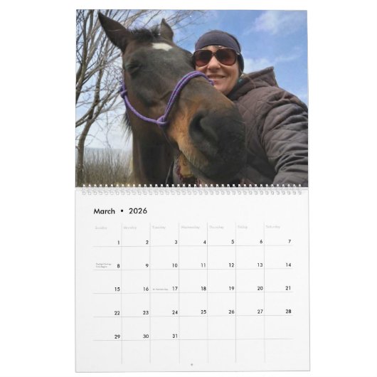 Ginger カレンダー (3月 2026)