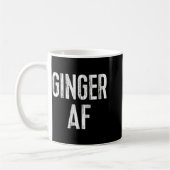 Ginger Af Shirt Irish Men Women St Patricks Day  コーヒーマグカップ (左)