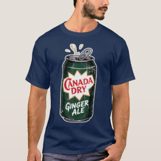 Ginger Ale Soda Can vintage Tシャツ