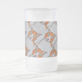 Ginger and White Frosted mug フロストグラスビールジョッキ (中央)