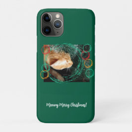 Ginger Cat Text Photo , Customize, Keepsake iPhone 11 Proケース