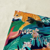 Ginger Cats in the Jungle ビーチタオル (インサイチュ)