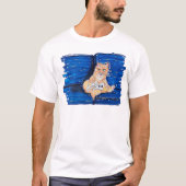 Ginger Gamer Cat Tシャツ (正面)