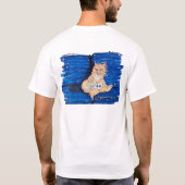 Ginger Gamer Cat Tシャツ (裏面)