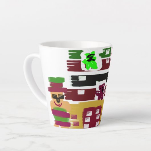 Ginger hotel カフェラテマグ (左アングル)