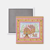 ginger_house_3dクロップ マグネット (正面/裏面)