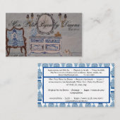 Ginger Jar標準、3.5インチx 2.0インチ・ビジネス・カード 名刺 (正面/裏面)