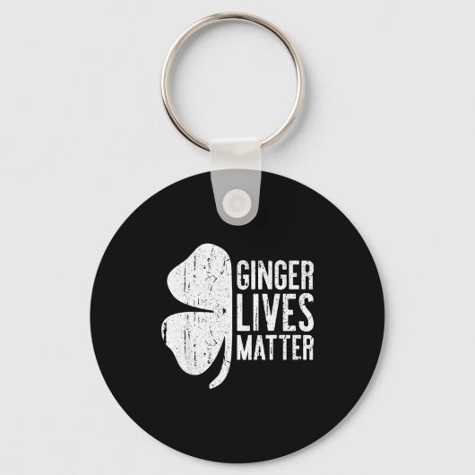 Ginger Lives Shirt Irish Men Women St Patricks Day キーホルダー (正面)