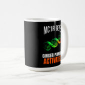 Ginger Powers Activated DNA Mutant Funny Redhead コーヒーマグカップ (正面右)