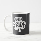 Ginger Pride Funny St Patricks Day Shirt Irish  コーヒーマグカップ (左)