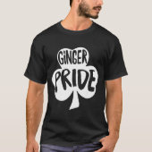 Ginger Pride Funny St Patricks Day Shirt Irish  Tシャツ (正面)