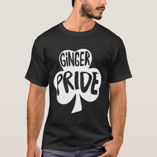 Ginger Pride Funny St Patricks Day Shirt Irish  Tシャツ (正面)