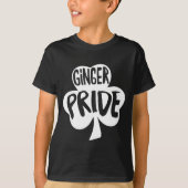 Ginger Pride Funny St Patricks Day Shirt Irish Tシャツ (正面)