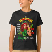 Ginger St Patrick Day Irish Women Lucky Redhead Sh Tシャツ (正面)