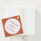 GINGERBREADダイヤモンド「手作り」ラベル フェイバータグ (インサイチュ)