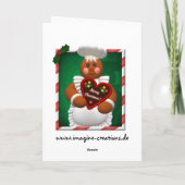 Gingerbreadファミリ：ベーカリーガール シーズンカード (裏面)