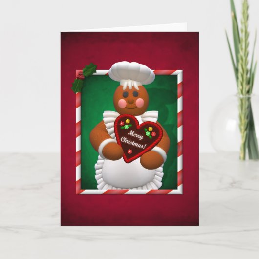 Gingerbreadファミリ：ベーカリーガール シーズンカード (正面)