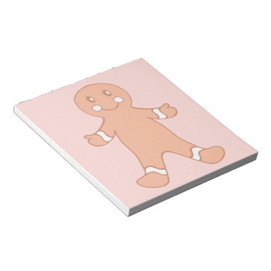 Gingerbreadメモ帳 ノートパッド (アングル)