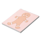 Gingerbreadメモ帳 ノートパッド (回転)