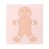 Gingerbreadメモ帳 ノートパッド (正面)