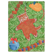 GINGERBREAD子猫クリップボード クリップボード (裏面)