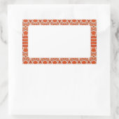 GINGERBREAD長方形マットステッカー 長方形シール (バッグ)