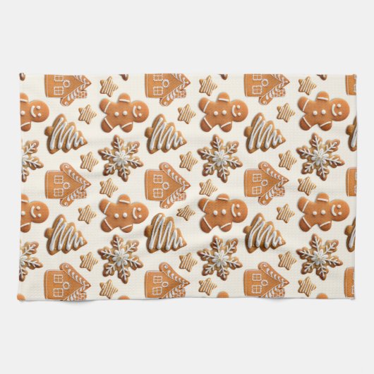 Gingerbread キッチンタオル (横)