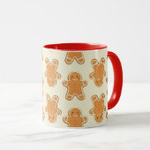 Gingerbread Baby Coffee Mug Christmas Coffee Cup マグカップ (正面右)