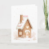 Gingerbread Christmas シーズンカード (正面)