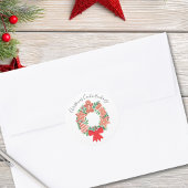 Gingerbread Christmas Cookie Exchange  ラウンドシール