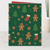 Gingerbread Christmas Fun カード (裏面)